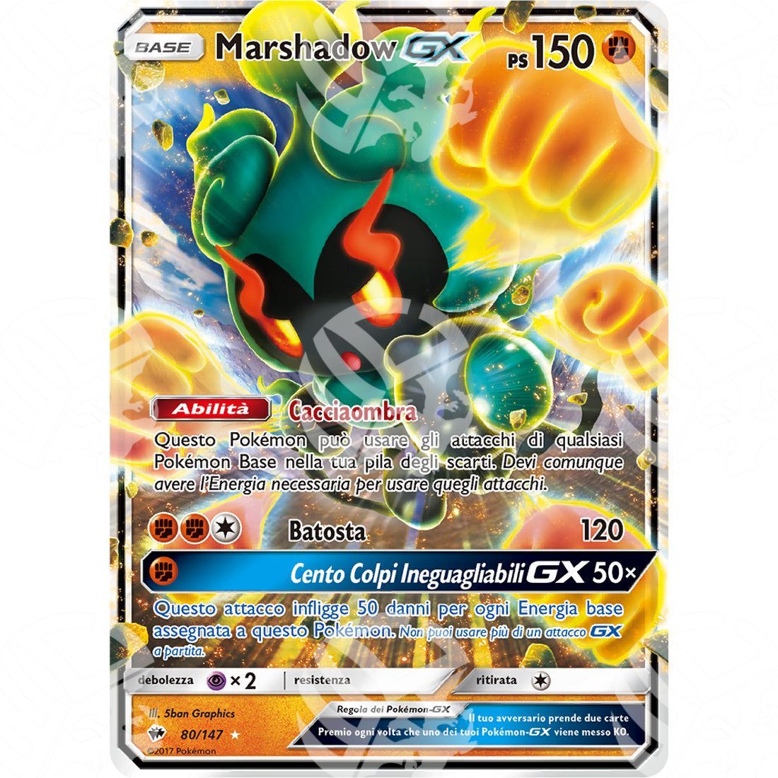 Ombre Infuocate - Marshadow GX - Holo Rare 80/147 - Warcard - Ombre Infuocate - Marshadow GX - Holo Rare 80/147 i prezzi più bassi sul mercato, solo da www.warcardshop.com! Carte singole, box, buste e mazzi.