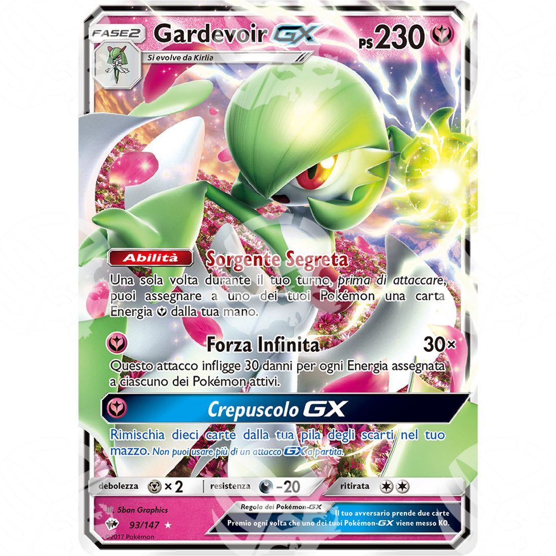 Ombre Infuocate - Gardevoir GX - Holo Rare 93/147 - Warcard - Ombre Infuocate - Gardevoir GX - Holo Rare 93/147 i prezzi più bassi sul mercato, solo da www.warcardshop.com! Carte singole, box, buste e mazzi.