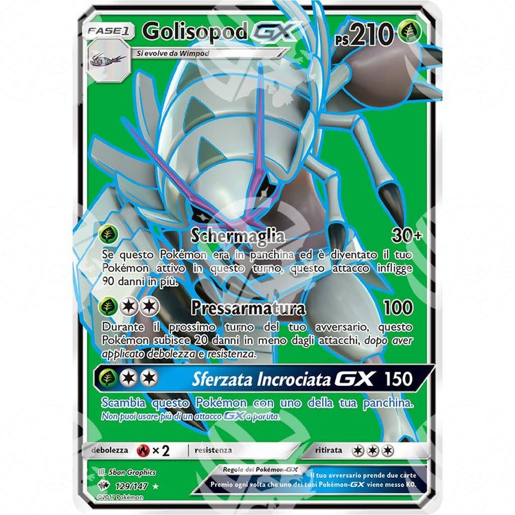 Ombre Infuocate - Golisopod GX - Ultra Rare 129/147 - Warcard - Ombre Infuocate - Golisopod GX - Ultra Rare 129/147 i prezzi più bassi sul mercato, solo da www.warcardshop.com! Carte singole, box, buste e mazzi.