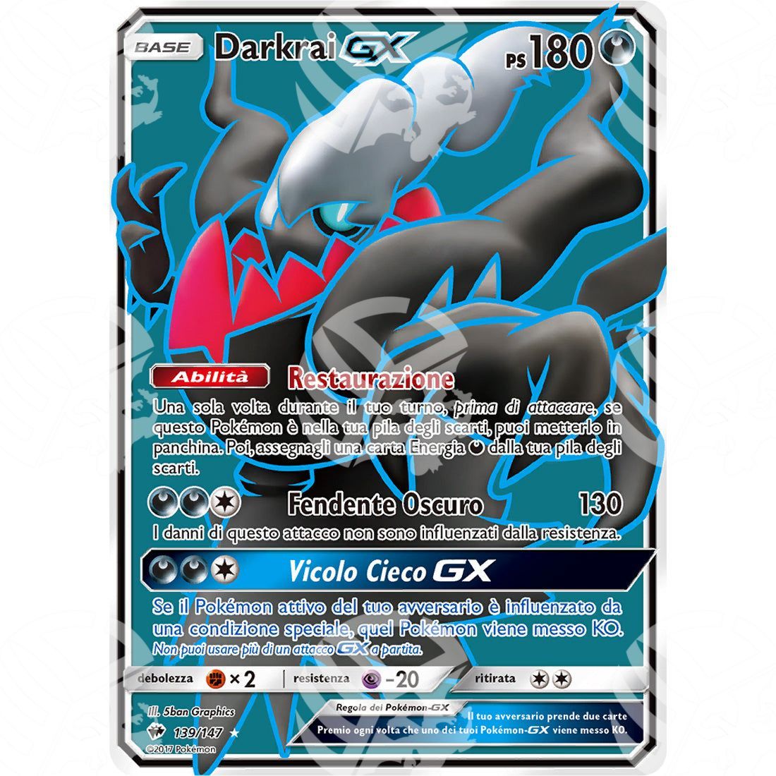 Ombre Infuocate - Darkrai GX - Ultra Rare 139/147 - Warcard - Ombre Infuocate - Darkrai GX - Ultra Rare 139/147 i prezzi più bassi sul mercato, solo da www.warcardshop.com! Carte singole, box, buste e mazzi.