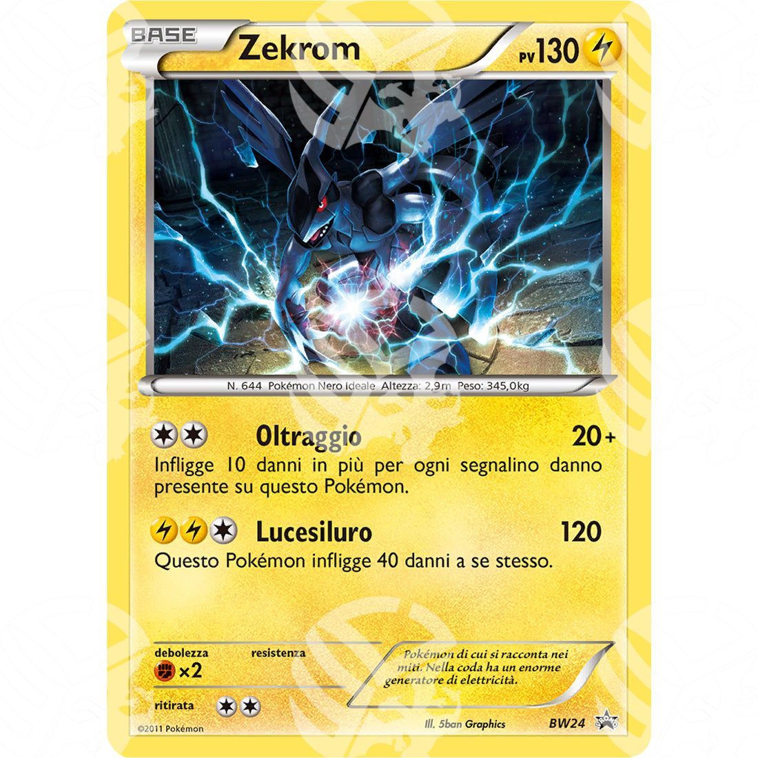 Black Star Promos - BW - Zekrom - Holo Promo BW24 - Warcard - Black Star Promos - BW - Zekrom - Holo Promo BW24 i prezzi più bassi sul mercato, solo da www.warcardshop.com! Carte singole, box, buste e mazzi.