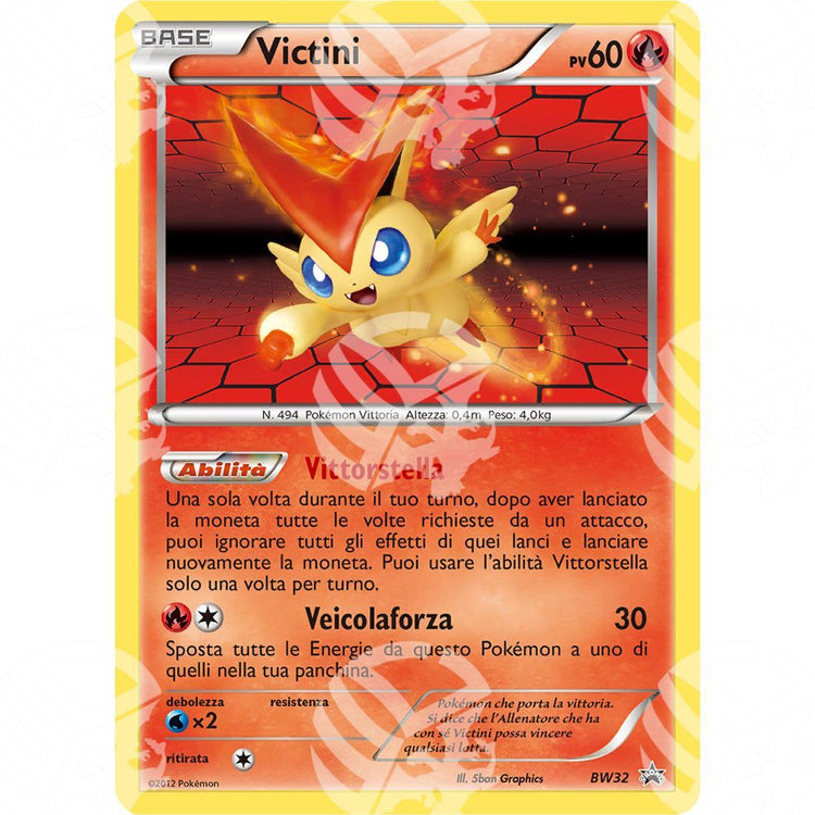 Black Star Promos - BW - Victini - Holo Promo BW32 - Warcard - Black Star Promos - BW - Victini - Holo Promo BW32 i prezzi più bassi sul mercato, solo da www.warcardshop.com! Carte singole, box, buste e mazzi.