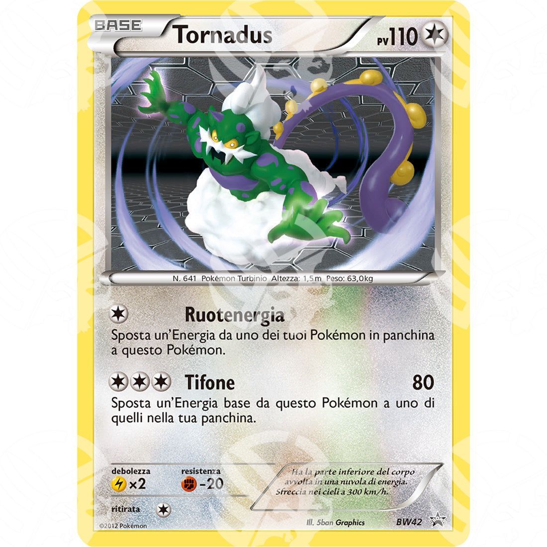 Black Star Promos - BW - Tornadus - Reverse Holo | BW42 - Warcard - Black Star Promos - BW - Tornadus - Reverse Holo | BW42 i prezzi più bassi sul mercato, solo da www.warcardshop.com! Carte singole, box, buste e mazzi.