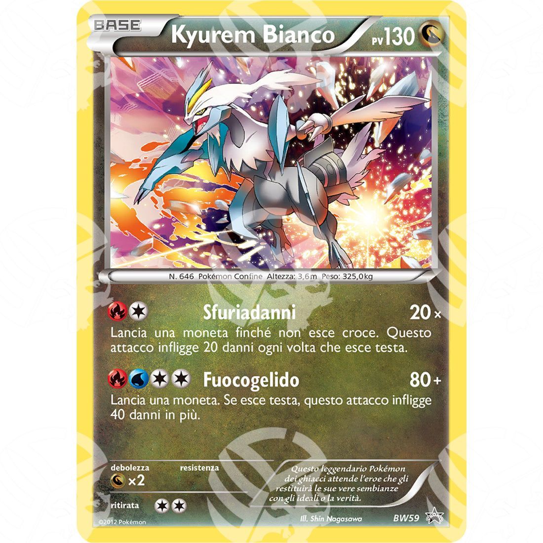 Black Star Promos - BW - White Kyurem - Holo Promo BW59 - Warcard - Black Star Promos - BW - White Kyurem - Holo Promo BW59 i prezzi più bassi sul mercato, solo da www.warcardshop.com! Carte singole, box, buste e mazzi.