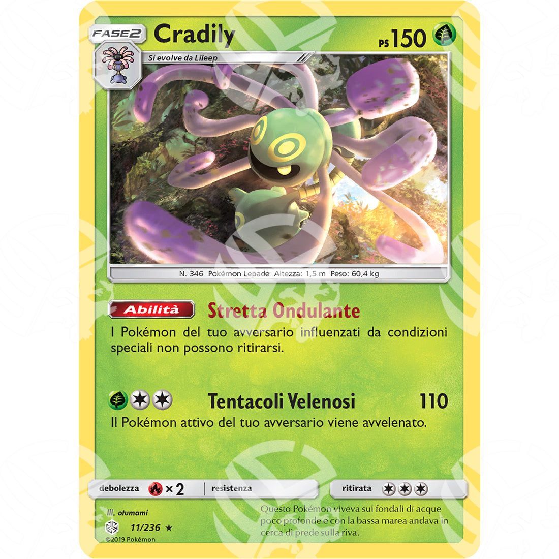 Eclissi Cosmica - Cradily - 11/236 - Warcard - Eclissi Cosmica - Cradily - 11/236 i prezzi più bassi sul mercato, solo da www.warcardshop.com! Carte singole, box, buste e mazzi.