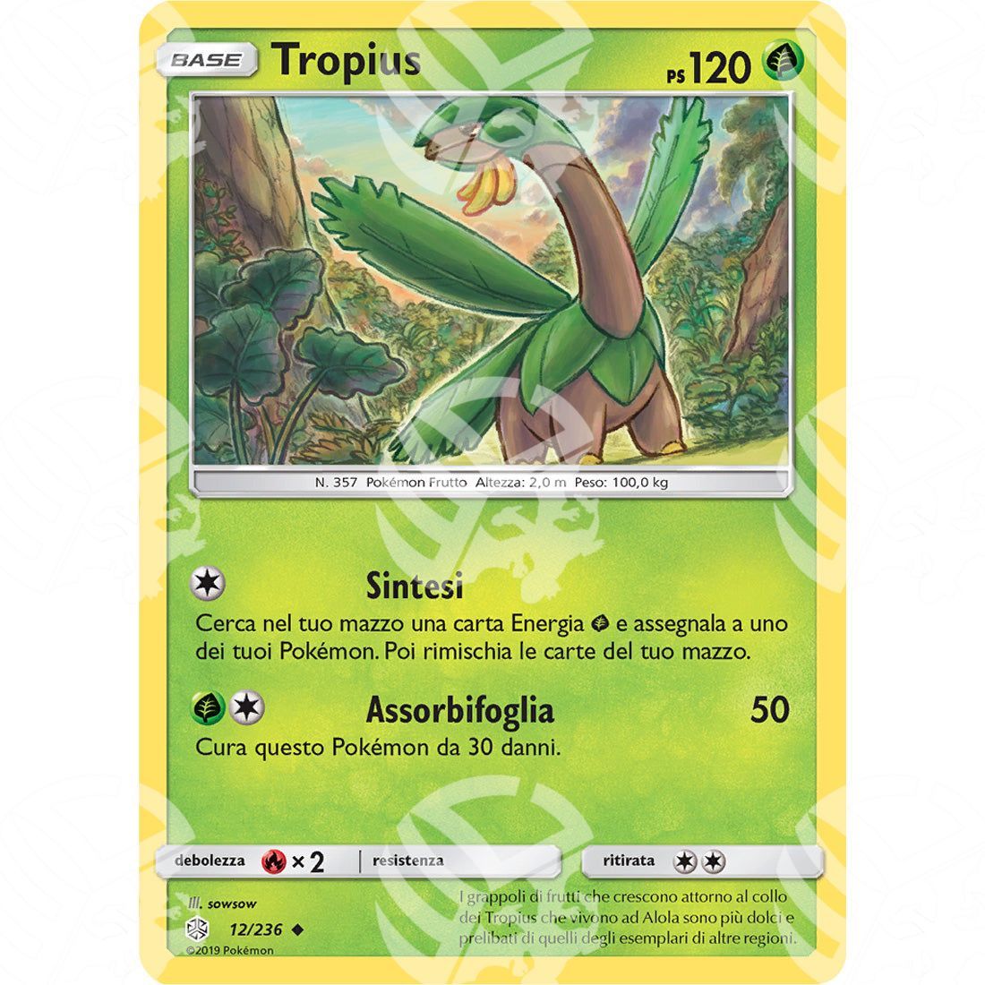 Eclissi Cosmica - Tropius - 12/236 - Warcard - Eclissi Cosmica - Tropius - 12/236 i prezzi più bassi sul mercato, solo da www.warcardshop.com! Carte singole, box, buste e mazzi.