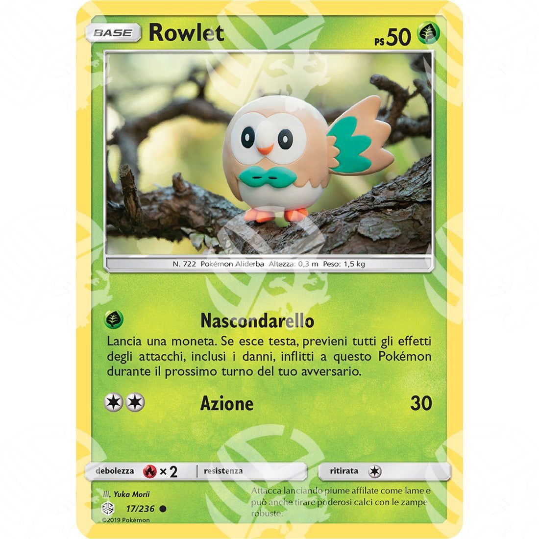 Eclissi Cosmica - Rowlet - 17/236 - Warcard - Eclissi Cosmica - Rowlet - 17/236 i prezzi più bassi sul mercato, solo da www.warcardshop.com! Carte singole, box, buste e mazzi.