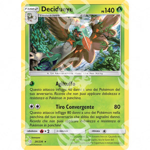 Eclissi Cosmica - Decidueye - Holo Rare 20/236 - Warcard - Eclissi Cosmica - Decidueye - Holo Rare 20/236 i prezzi più bassi sul mercato, solo da www.warcardshop.com! Carte singole, box, buste e mazzi.