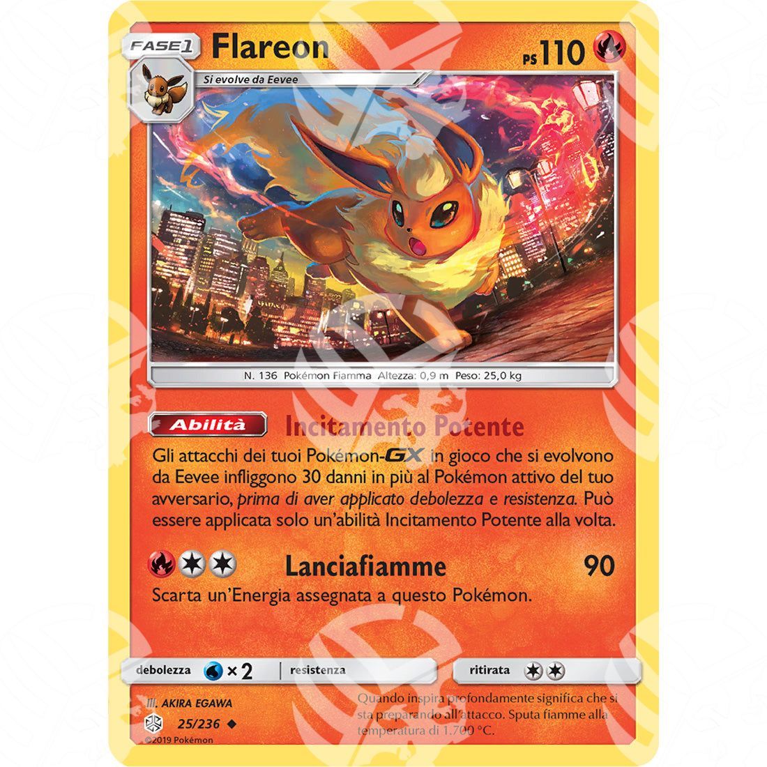 Eclissi Cosmica - Flareon - 25/236 - Warcard - Eclissi Cosmica - Flareon - 25/236 i prezzi più bassi sul mercato, solo da www.warcardshop.com! Carte singole, box, buste e mazzi.