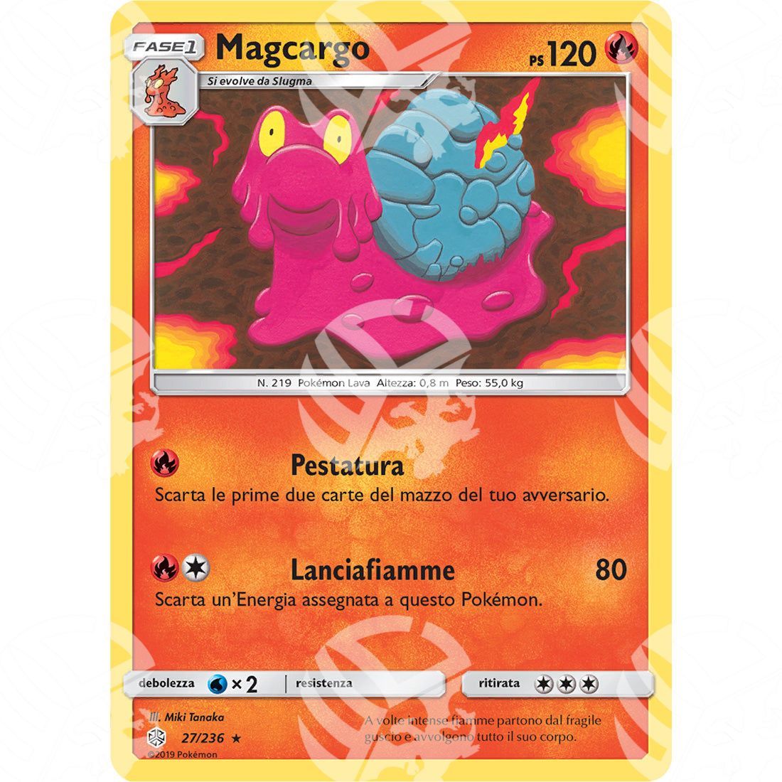 Eclissi Cosmica - Magcargo - 27/236 - Warcard - Eclissi Cosmica - Magcargo - 27/236 i prezzi più bassi sul mercato, solo da www.warcardshop.com! Carte singole, box, buste e mazzi.