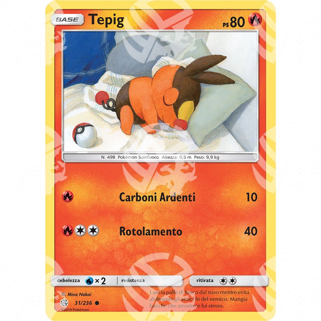 Eclissi Cosmica - Tepig - 31/236 - Warcard - Eclissi Cosmica - Tepig - 31/236 i prezzi più bassi sul mercato, solo da www.warcardshop.com! Carte singole, box, buste e mazzi.