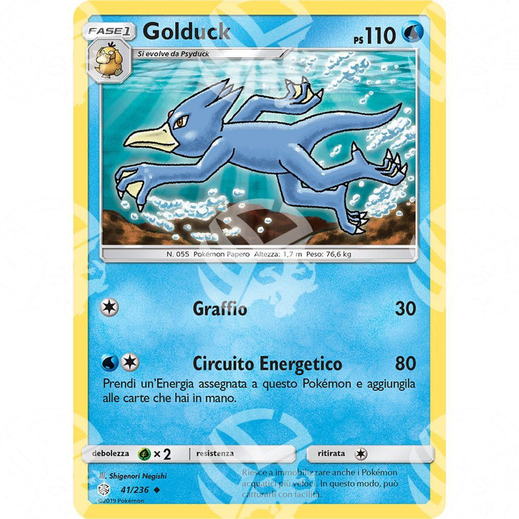 Eclissi Cosmica - Golduck - 41/236 - Warcard - Eclissi Cosmica - Golduck - 41/236 i prezzi più bassi sul mercato, solo da www.warcardshop.com! Carte singole, box, buste e mazzi.