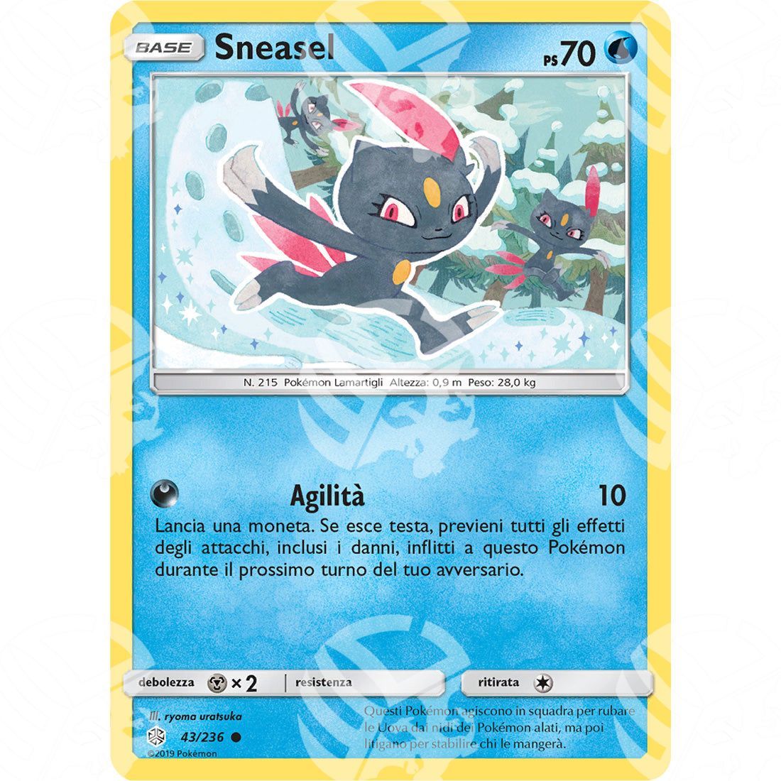 Eclissi Cosmica - Sneasel - 43/236 - Warcard - Eclissi Cosmica - Sneasel - 43/236 i prezzi più bassi sul mercato, solo da www.warcardshop.com! Carte singole, box, buste e mazzi.