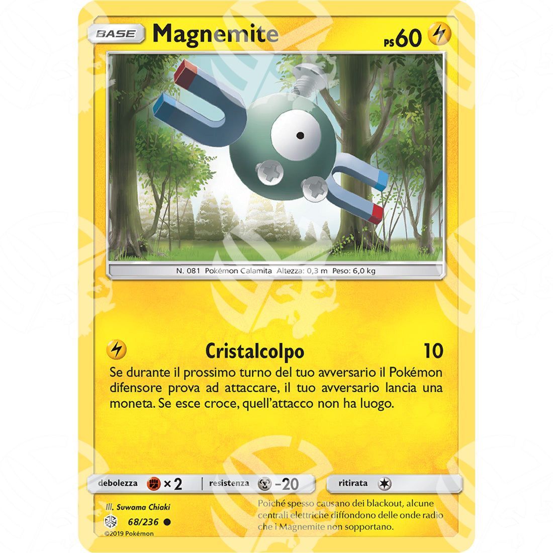 Eclissi Cosmica - Magnemite - 68/236 - Warcard - Eclissi Cosmica - Magnemite - 68/236 i prezzi più bassi sul mercato, solo da www.warcardshop.com! Carte singole, box, buste e mazzi.