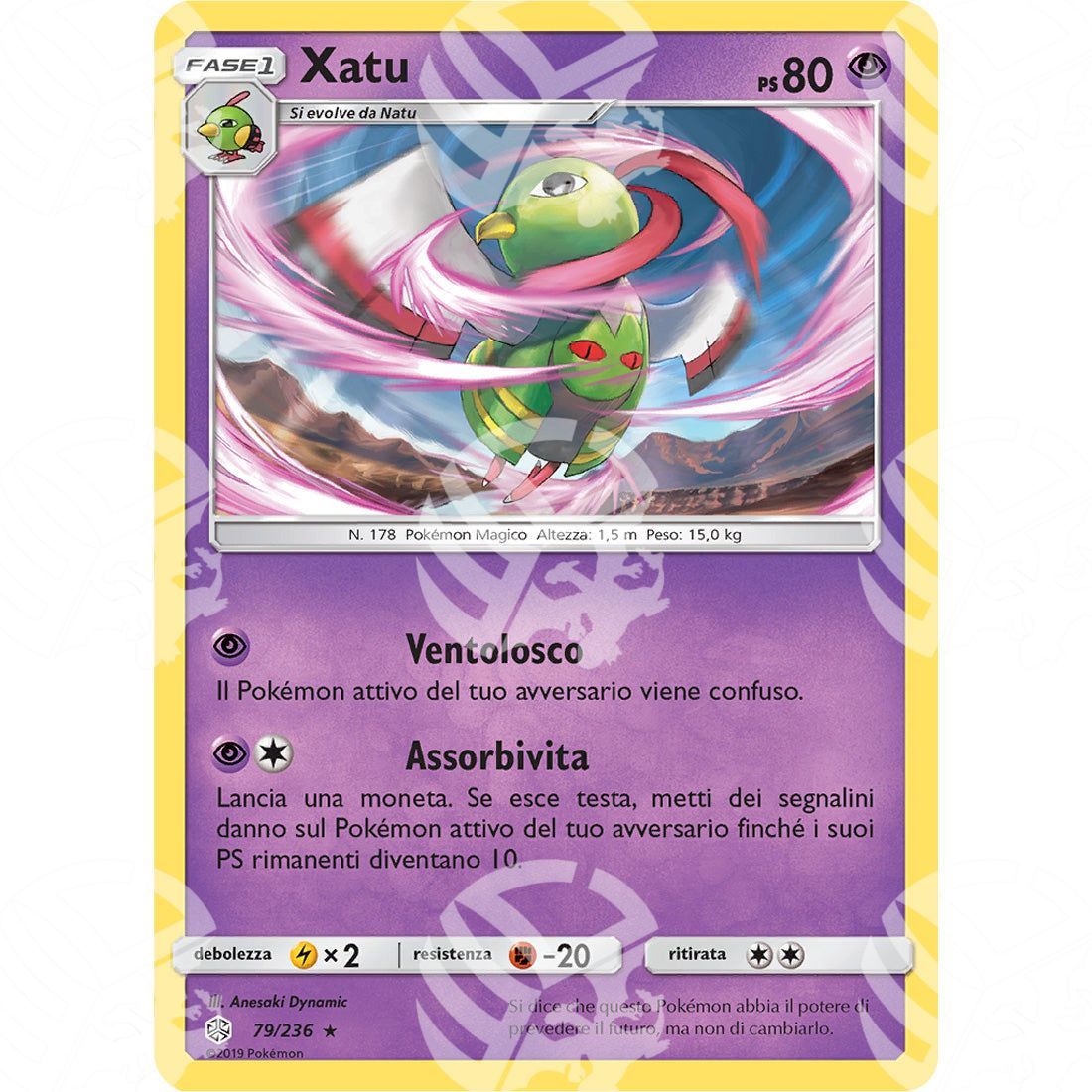 Eclissi Cosmica - Xatu - 79/236 - Warcard - Eclissi Cosmica - Xatu - 79/236 i prezzi più bassi sul mercato, solo da www.warcardshop.com! Carte singole, box, buste e mazzi.