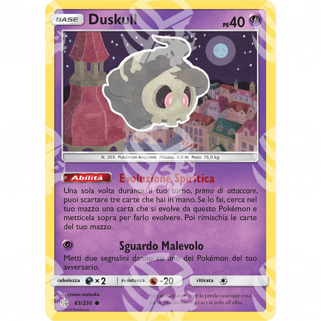 Eclissi Cosmica - Duskull - 83/236 - Warcard - Eclissi Cosmica - Duskull - 83/236 i prezzi più bassi sul mercato, solo da www.warcardshop.com! Carte singole, box, buste e mazzi.