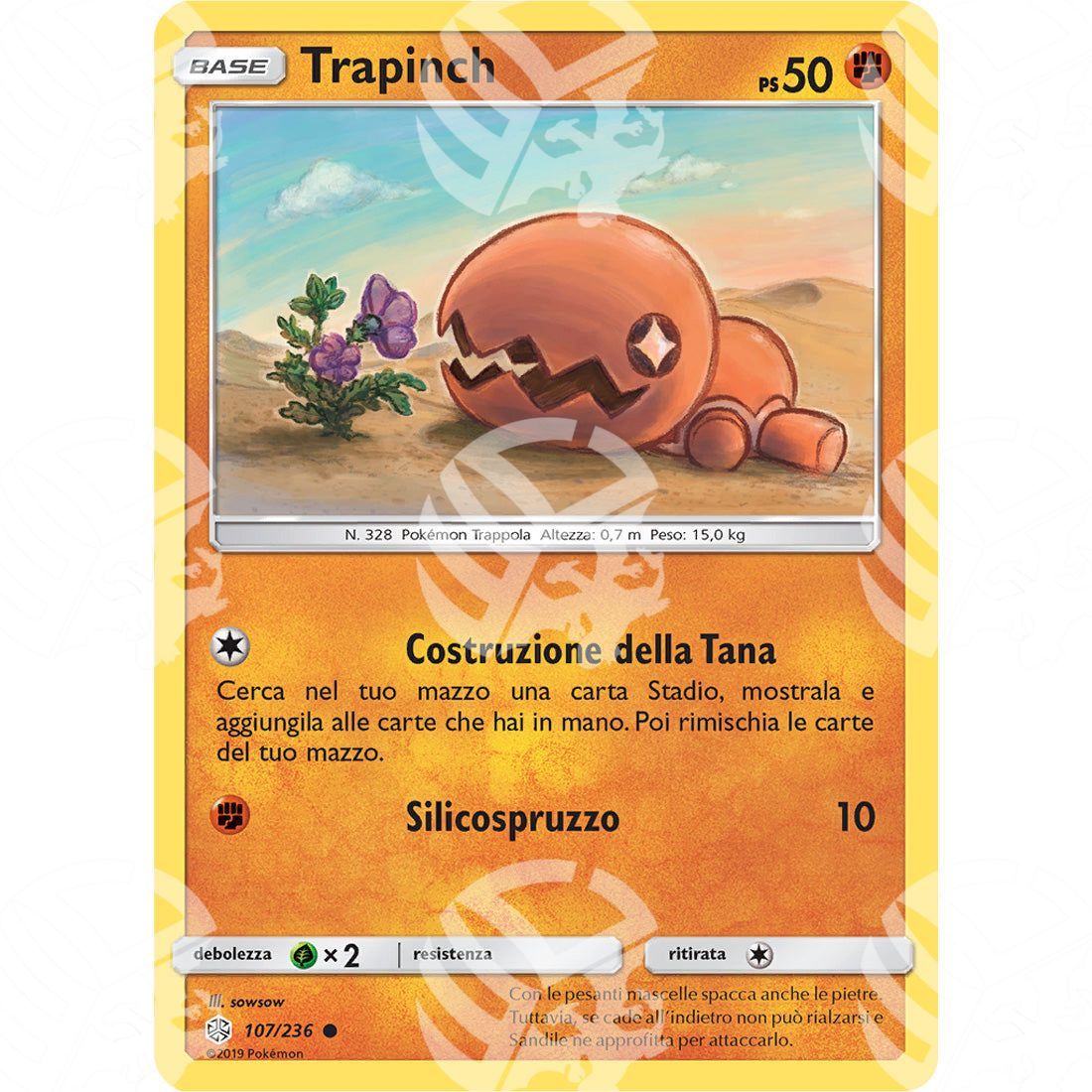 Eclissi Cosmica - Trapinch - 107/236 - Warcard - Eclissi Cosmica - Trapinch - 107/236 i prezzi più bassi sul mercato, solo da www.warcardshop.com! Carte singole, box, buste e mazzi.