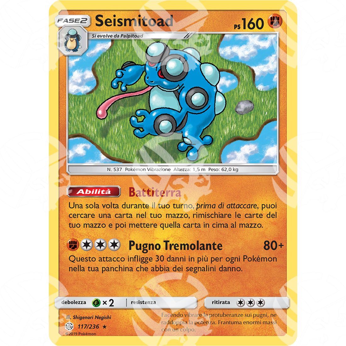 Eclissi Cosmica - Seismitoad - 117/236 - Warcard - Eclissi Cosmica - Seismitoad - 117/236 i prezzi più bassi sul mercato, solo da www.warcardshop.com! Carte singole, box, buste e mazzi.