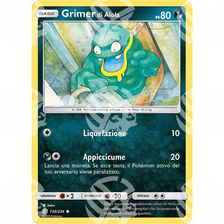 Eclissi Cosmica - Alolan Grimer - 130/236 - Warcard - Eclissi Cosmica - Alolan Grimer - 130/236 i prezzi più bassi sul mercato, solo da www.warcardshop.com! Carte singole, box, buste e mazzi.