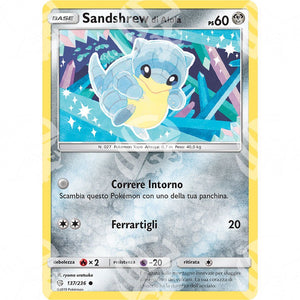 Eclissi Cosmica - Alolan Sandshrew - 137/236 - Warcard - Eclissi Cosmica - Alolan Sandshrew - 137/236 i prezzi più bassi sul mercato, solo da www.warcardshop.com! Carte singole, box, buste e mazzi.