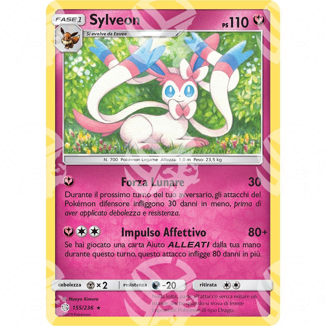 Eclissi Cosmica - Sylveon - 155/236 - Warcard - Eclissi Cosmica - Sylveon - 155/236 i prezzi più bassi sul mercato, solo da www.warcardshop.com! Carte singole, box, buste e mazzi.