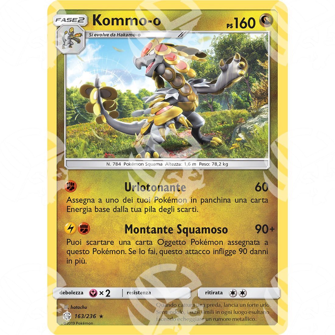 Eclissi Cosmica - Kommo-o - Holo Rare 163/236 - Warcard - Eclissi Cosmica - Kommo-o - Holo Rare 163/236 i prezzi più bassi sul mercato, solo da www.warcardshop.com! Carte singole, box, buste e mazzi.