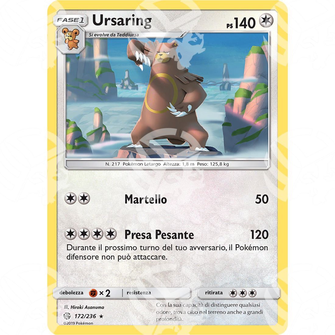 Eclissi Cosmica - Ursaring - 172/236 - Warcard - Eclissi Cosmica - Ursaring - 172/236 i prezzi più bassi sul mercato, solo da www.warcardshop.com! Carte singole, box, buste e mazzi.