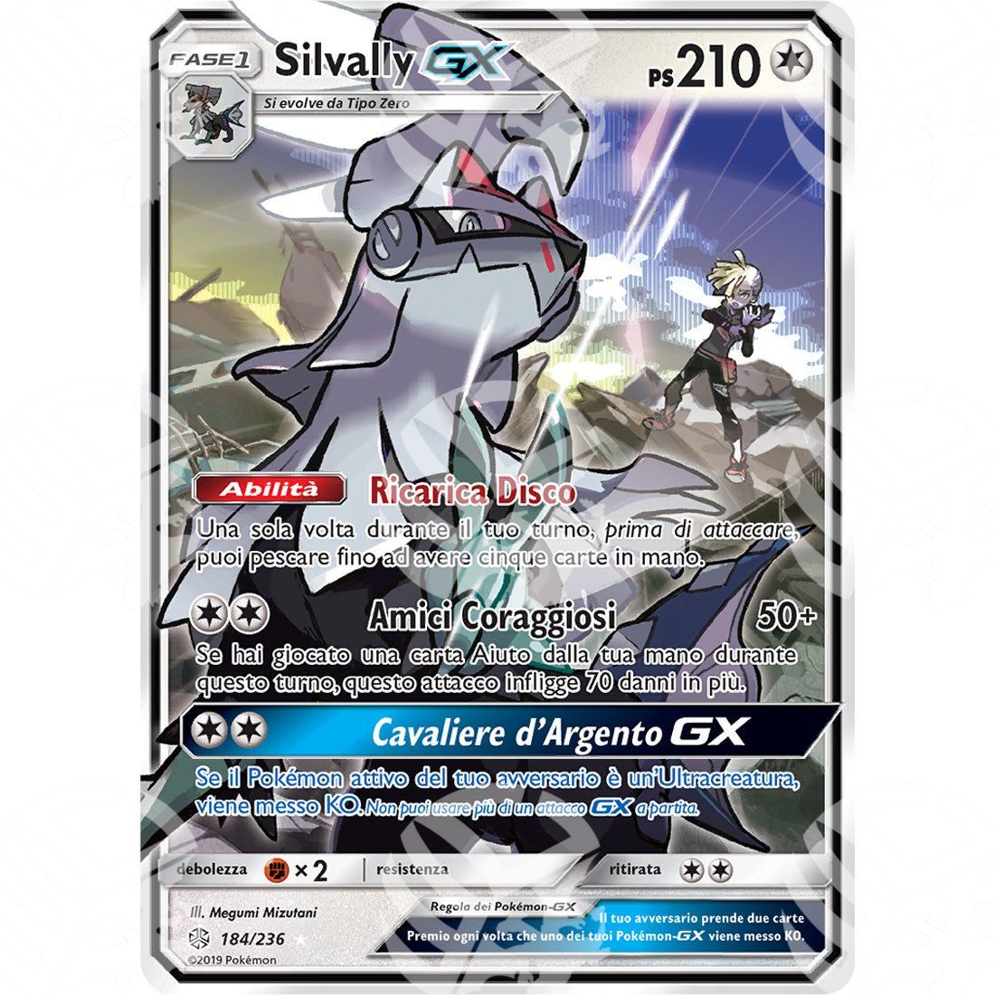 Eclissi Cosmica - Silvally GX -  184/236 - Warcard - Eclissi Cosmica - Silvally GX - 184/236 i prezzi più bassi sul mercato, solo da www.warcardshop.com! Carte singole, box, buste e mazzi.