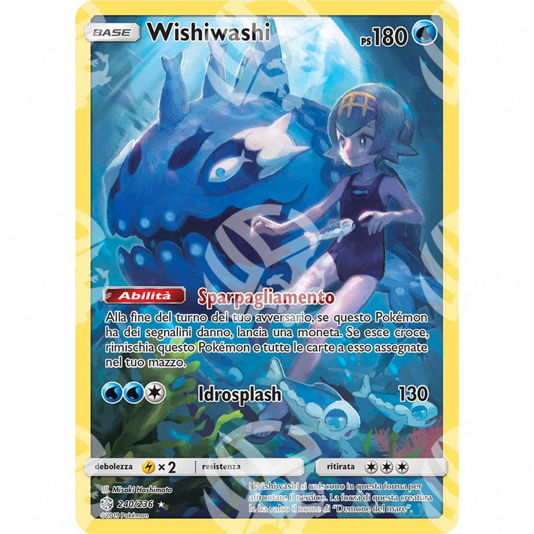 Eclissi Cosmica - Wishiwashi - Secret Rare 240/236 - Warcard - Eclissi Cosmica - Wishiwashi - Secret Rare 240/236 i prezzi più bassi sul mercato, solo da www.warcardshop.com! Carte singole, box, buste e mazzi.