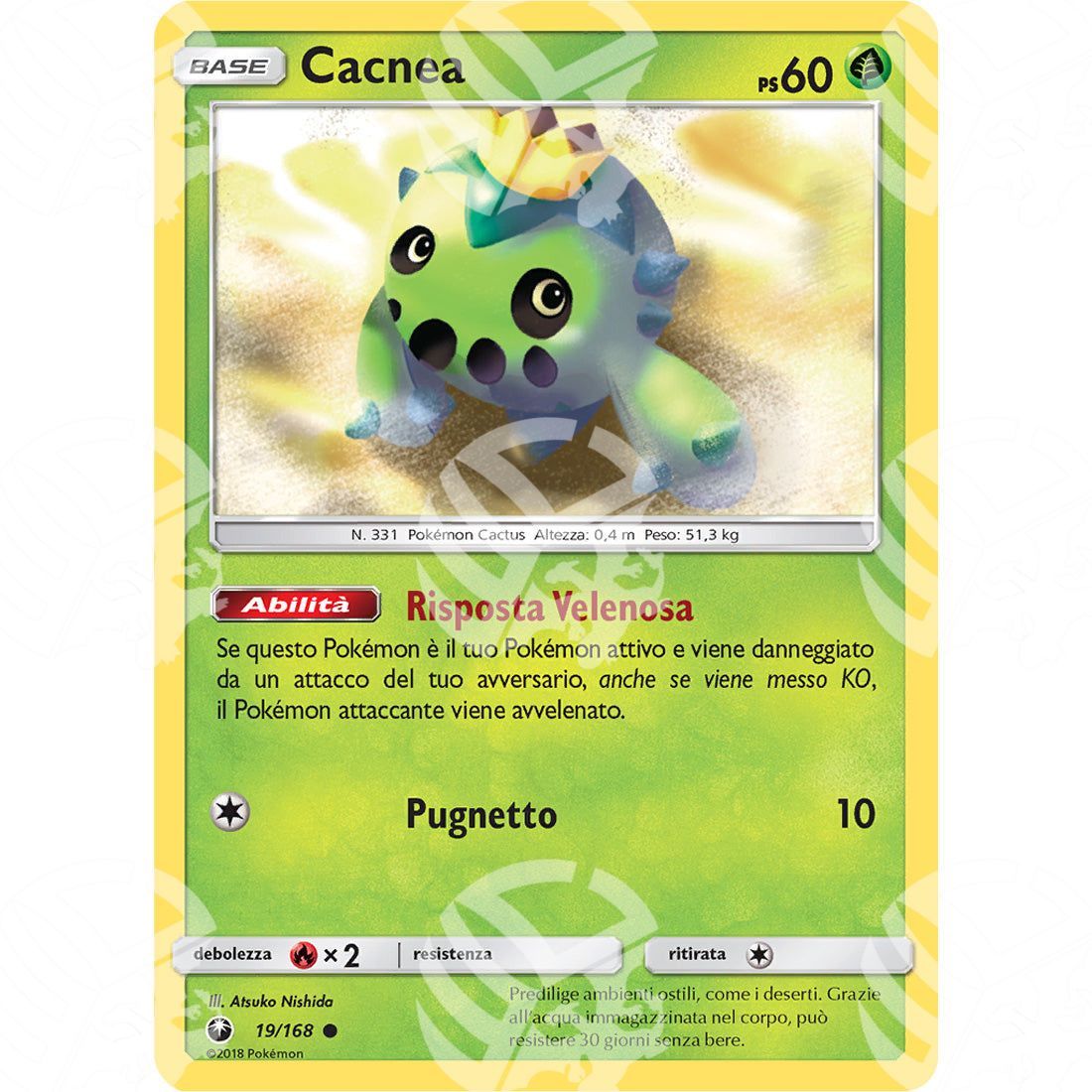 Tempesta Astrale - Cacnea - 19/168 - Warcard - Tempesta Astrale - Cacnea - 19/168 i prezzi più bassi sul mercato, solo da www.warcardshop.com! Carte singole, box, buste e mazzi.