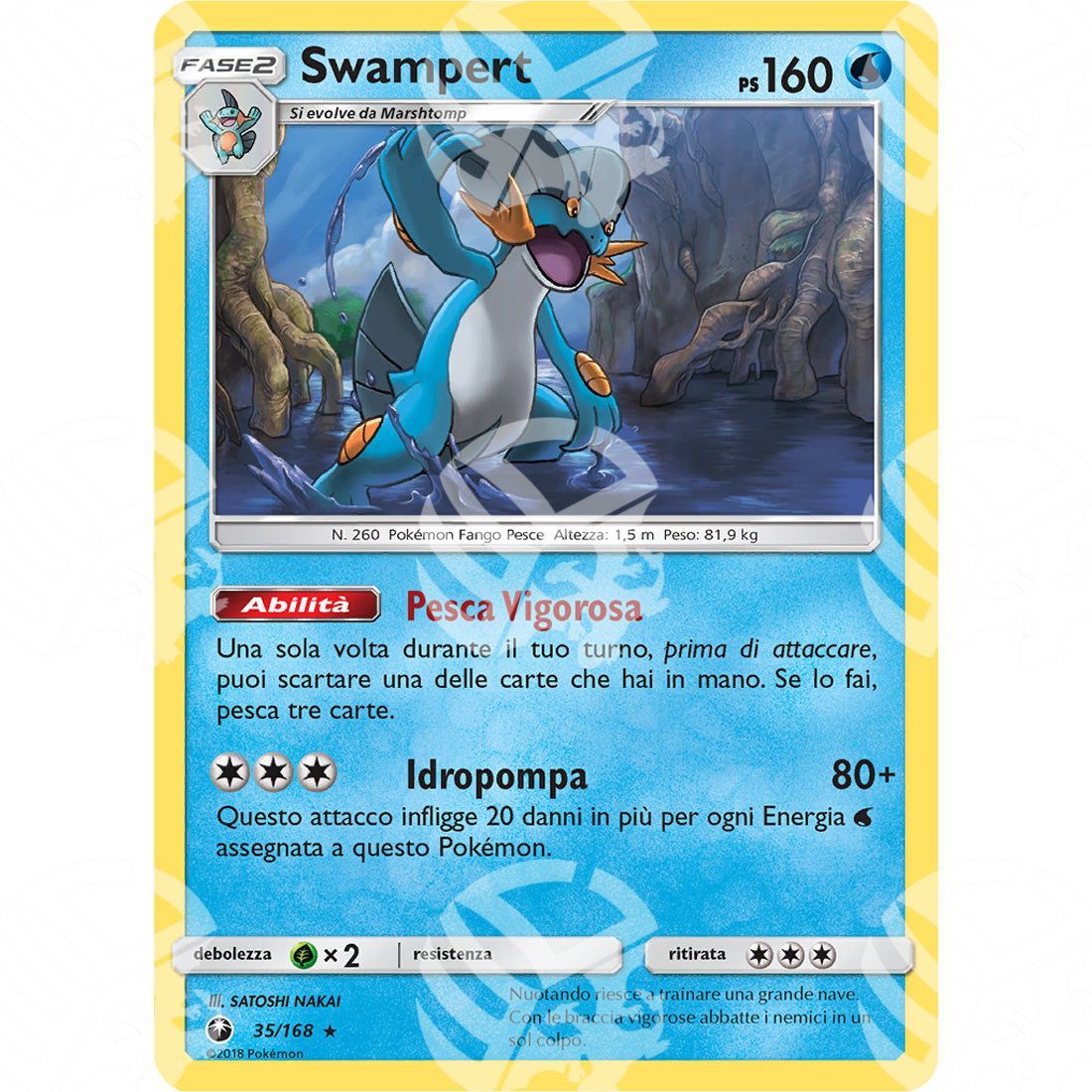 Tempesta Astrale - Swampert - 35/168 - Warcard - Tempesta Astrale - Swampert - 35/168 i prezzi più bassi sul mercato, solo da www.warcardshop.com! Carte singole, box, buste e mazzi.