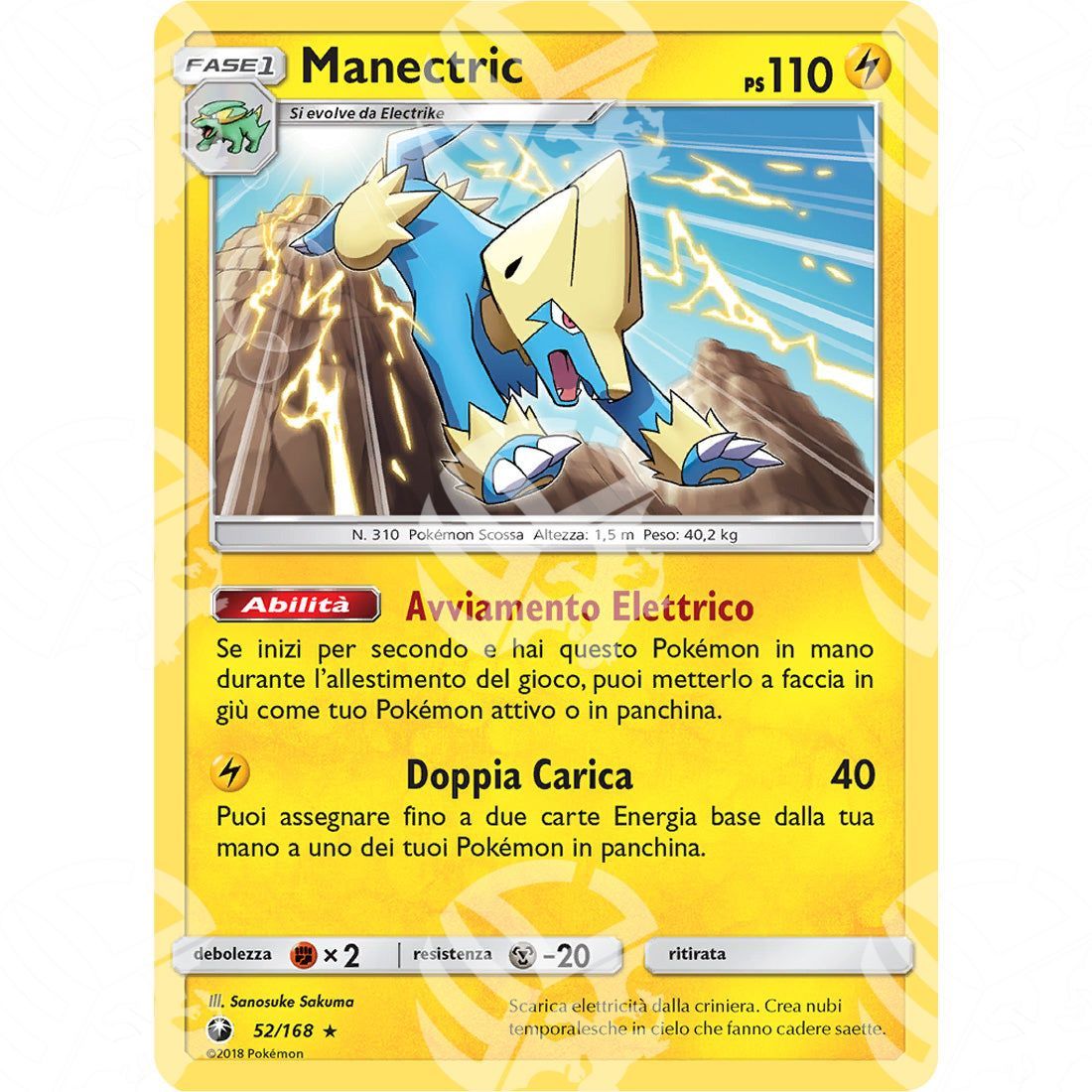 Tempesta Astrale - Manectric - 52/168 - Warcard - Tempesta Astrale - Manectric - 52/168 i prezzi più bassi sul mercato, solo da www.warcardshop.com! Carte singole, box, buste e mazzi.