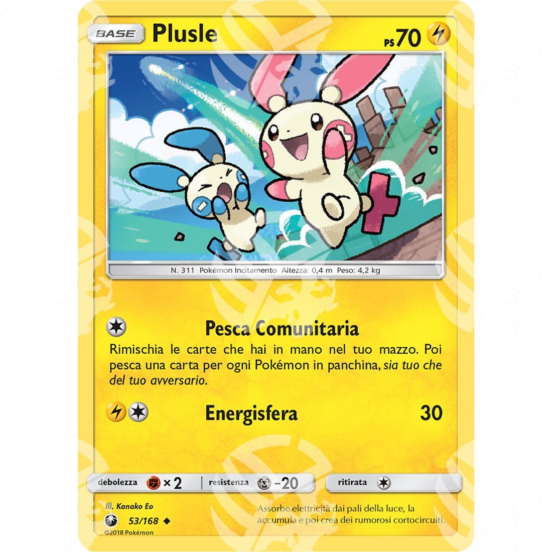 Tempesta Astrale - Plusle - 53/168 - Warcard - Tempesta Astrale - Plusle - 53/168 i prezzi più bassi sul mercato, solo da www.warcardshop.com! Carte singole, box, buste e mazzi.