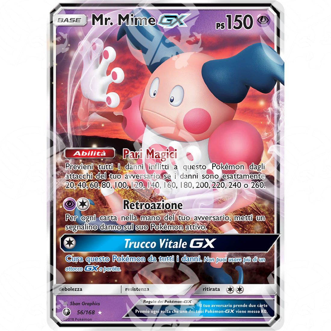 Tempesta Astrale - Mr. Mime GX - Holo Rare 56/168 - Warcard - Tempesta Astrale - Mr. Mime GX - Holo Rare 56/168 i prezzi più bassi sul mercato, solo da www.warcardshop.com! Carte singole, box, buste e mazzi.