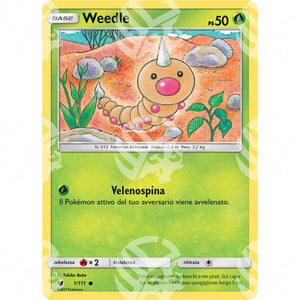 Invasione Scarlatta - Weedle - 1/111 - Warcard - Invasione Scarlatta - Weedle - 1/111 i prezzi più bassi sul mercato, solo da www.warcardshop.com! Carte singole, box, buste e mazzi.