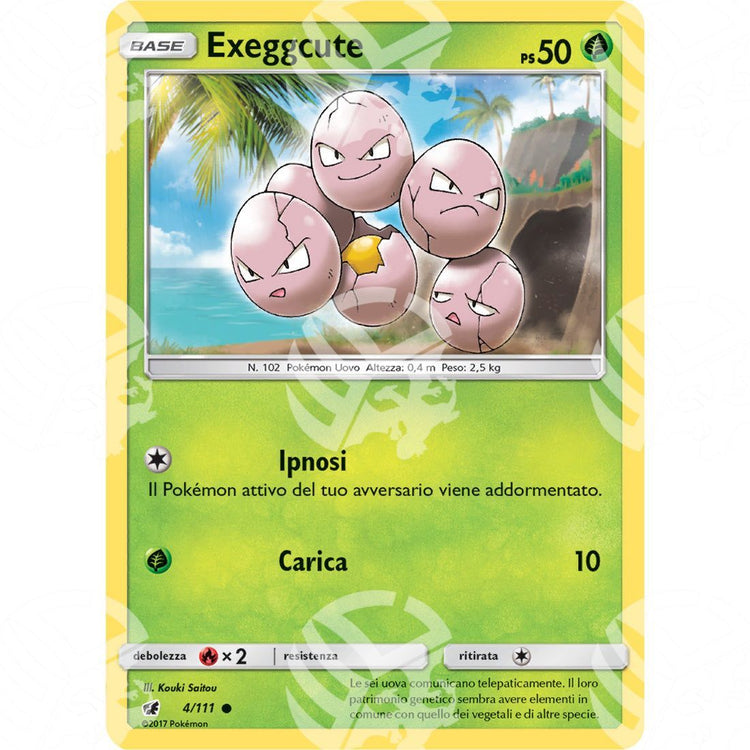 Invasione Scarlatta - Exeggcute - 4/111 - Warcard - Invasione Scarlatta - Exeggcute - 4/111 i prezzi più bassi sul mercato, solo da www.warcardshop.com! Carte singole, box, buste e mazzi.