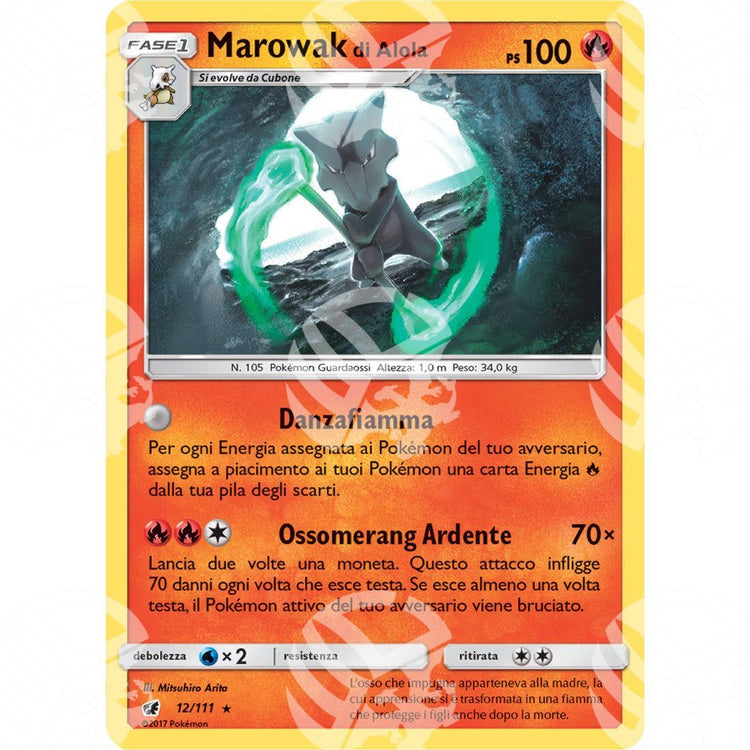 Invasione Scarlatta - Alolan Marowak - Holo Rare 12/111 - Warcard - Invasione Scarlatta - Alolan Marowak - Holo Rare 12/111 i prezzi più bassi sul mercato, solo da www.warcardshop.com! Carte singole, box, buste e mazzi.