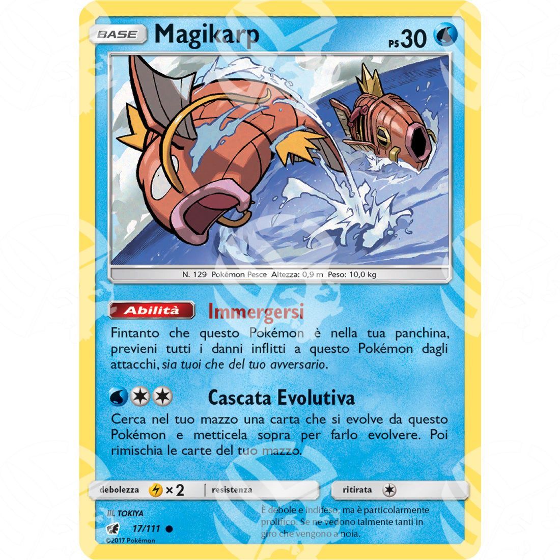 Invasione Scarlatta - Magikarp - 17/111 - Warcard - Invasione Scarlatta - Magikarp - 17/111 i prezzi più bassi sul mercato, solo da www.warcardshop.com! Carte singole, box, buste e mazzi.