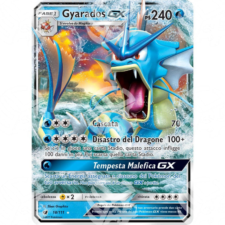 Invasione Scarlatta - Gyarados GX - Holo Rare 18/111 - Warcard - Invasione Scarlatta - Gyarados GX - Holo Rare 18/111 i prezzi più bassi sul mercato, solo da www.warcardshop.com! Carte singole, box, buste e mazzi.