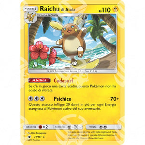 Invasione Scarlatta - Alolan Raichu - Holo Rare 31/111 - Warcard - Invasione Scarlatta - Alolan Raichu - Holo Rare 31/111 i prezzi più bassi sul mercato, solo da www.warcardshop.com! Carte singole, box, buste e mazzi.