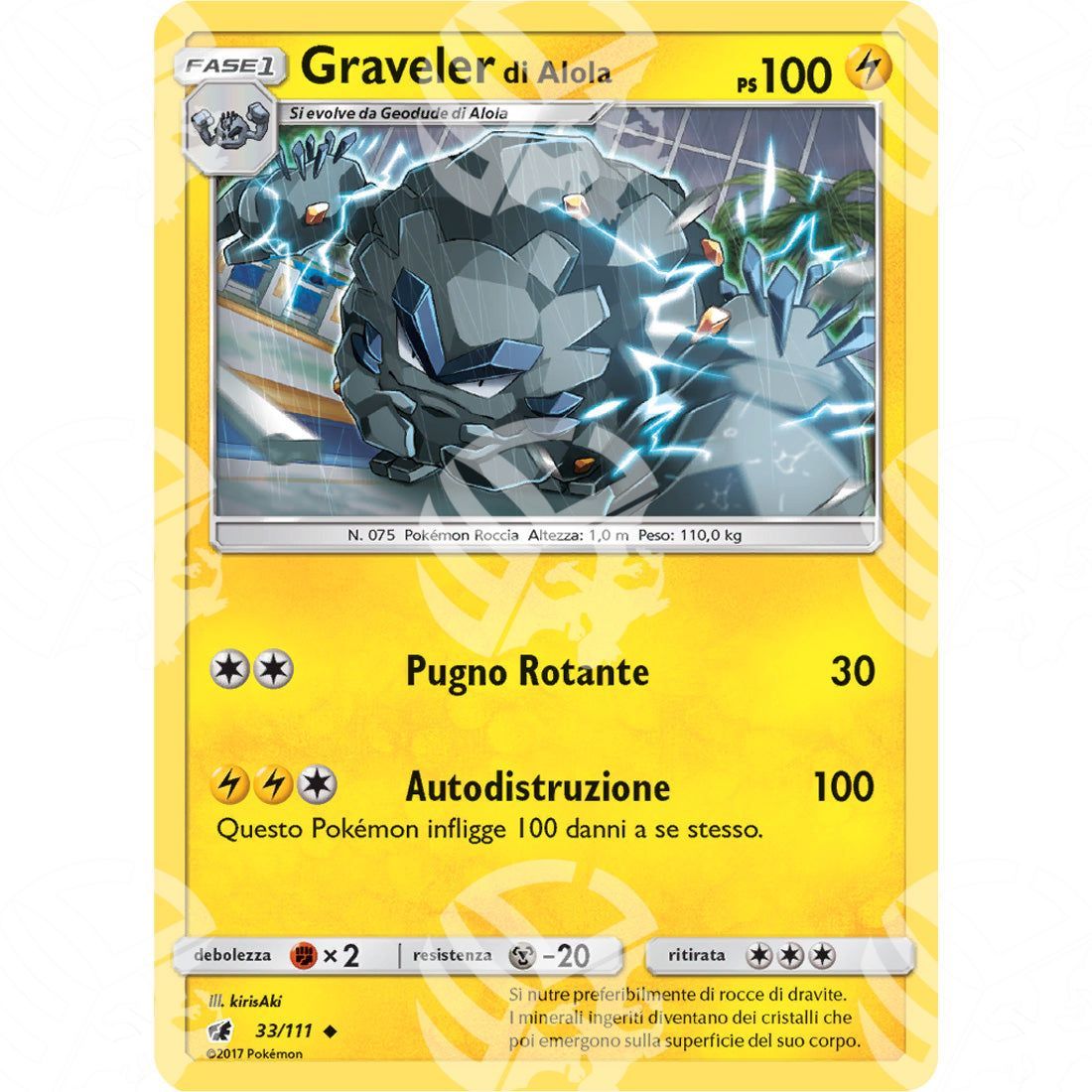 Invasione Scarlatta - Alolan Graveler - 33/111 - Warcard - Invasione Scarlatta - Alolan Graveler - 33/111 i prezzi più bassi sul mercato, solo da www.warcardshop.com! Carte singole, box, buste e mazzi.