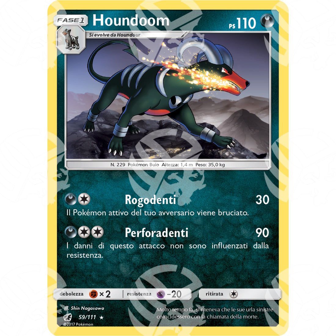 Invasione Scarlatta - Houndoom - 59/111 - Warcard - Invasione Scarlatta - Houndoom - 59/111 i prezzi più bassi sul mercato, solo da www.warcardshop.com! Carte singole, box, buste e mazzi.