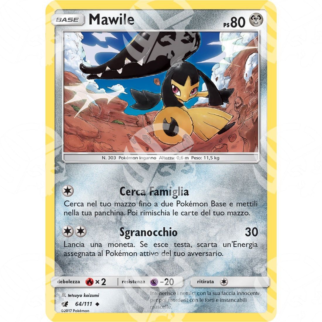 Invasione Scarlatta - Mawile - 64/111 - Warcard - Invasione Scarlatta - Mawile - 64/111 i prezzi più bassi sul mercato, solo da www.warcardshop.com! Carte singole, box, buste e mazzi.