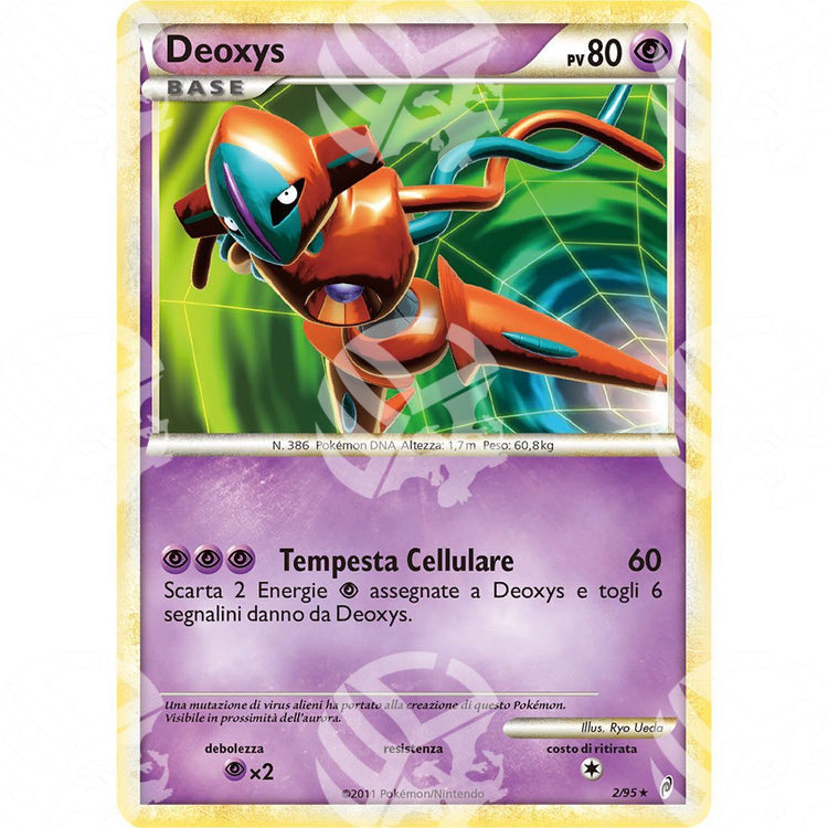 Richiamo delle Leggende - Deoxys - Holo Rare 2/95 - Warcard - Richiamo delle Leggende - Deoxys - Holo Rare 2/95 i prezzi più bassi sul mercato, solo da www.warcardshop.com! Carte singole, box, buste e mazzi.