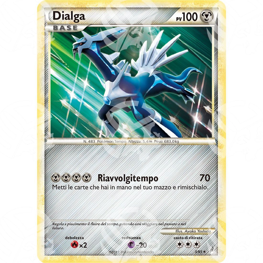 Richiamo delle Leggende - Dialga - Holo Rare 3/95 - Warcard - Richiamo delle Leggende - Dialga - Holo Rare 3/95 i prezzi più bassi sul mercato, solo da www.warcardshop.com! Carte singole, box, buste e mazzi.