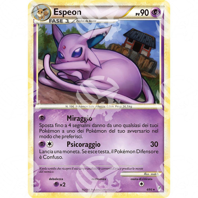 Richiamo delle Leggende - Espeon - Holo Rare 4/95 - Warcard - Richiamo delle Leggende - Espeon - Holo Rare 4/95 i prezzi più bassi sul mercato, solo da www.warcardshop.com! Carte singole, box, buste e mazzi.