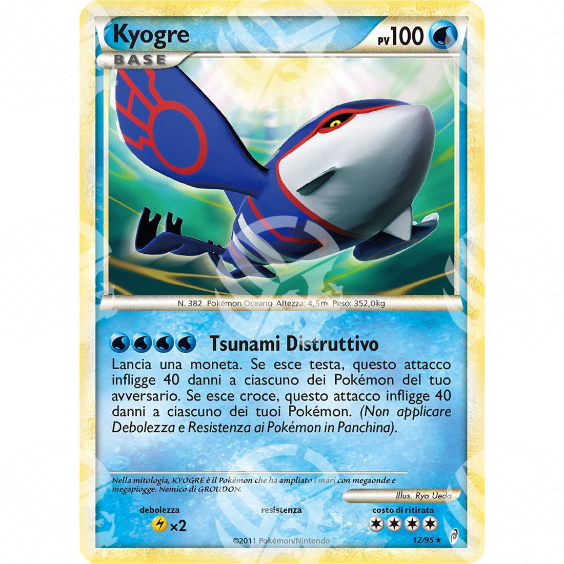 Richiamo delle Leggende - Kyogre - Holo Rare 12/95 - Warcard - Richiamo delle Leggende - Kyogre - Holo Rare 12/95 i prezzi più bassi sul mercato, solo da www.warcardshop.com! Carte singole, box, buste e mazzi.