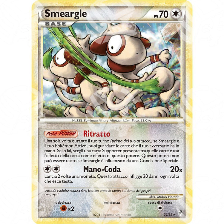 Richiamo delle Leggende - Smeargle - Holo Rare 21/95 - Warcard - Richiamo delle Leggende - Smeargle - Holo Rare 21/95 i prezzi più bassi sul mercato, solo da www.warcardshop.com! Carte singole, box, buste e mazzi.