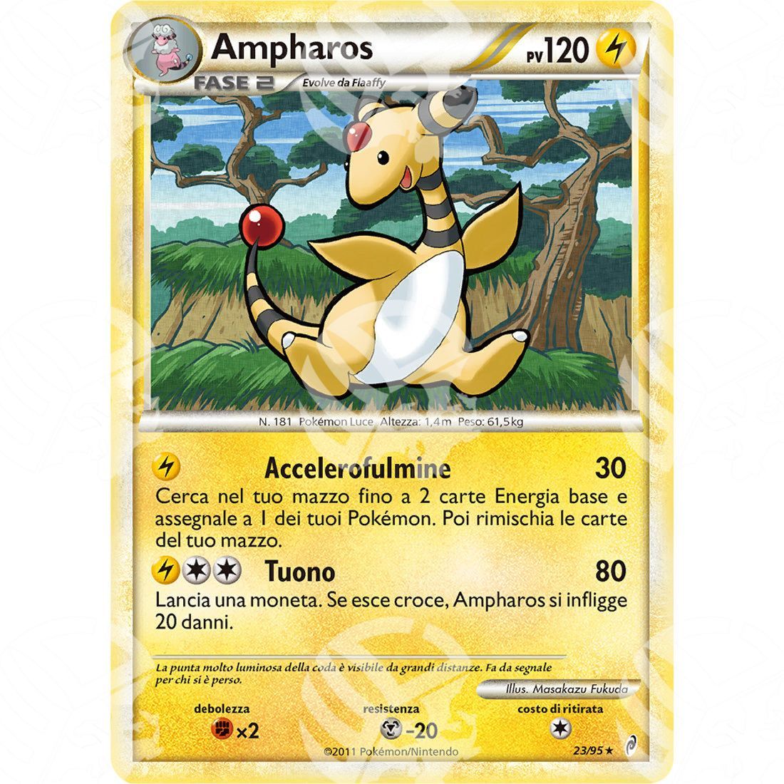 Richiamo delle Leggende - Ampharos - 23/95 - Warcard - Richiamo delle Leggende - Ampharos - 23/95 i prezzi più bassi sul mercato, solo da www.warcardshop.com! Carte singole, box, buste e mazzi.