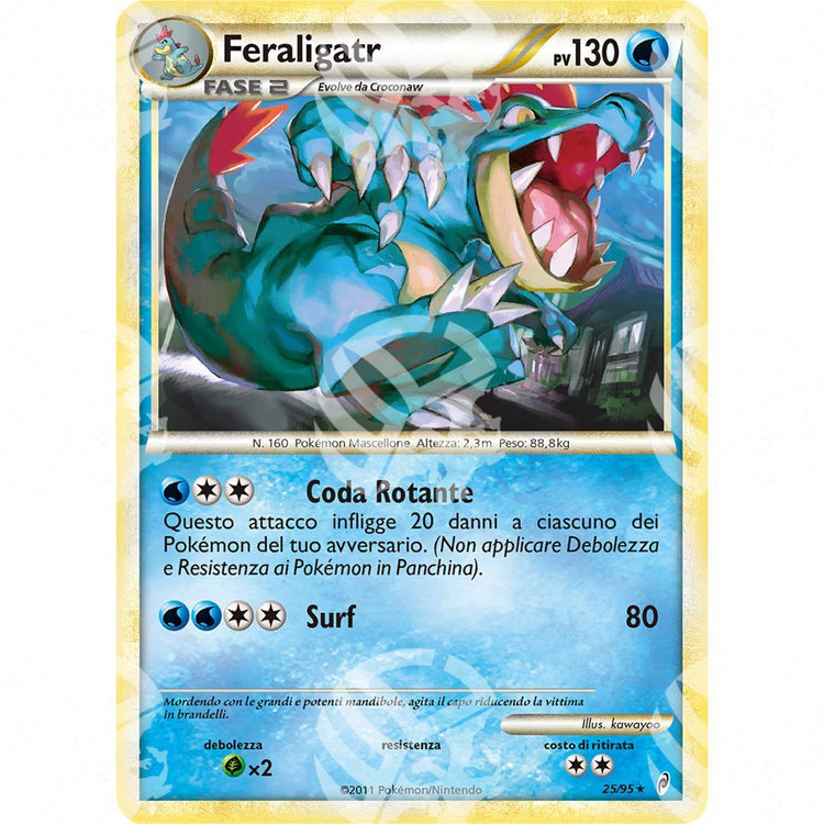 Richiamo delle Leggende - Feraligatr - 25/95 - Warcard - Richiamo delle Leggende - Feraligatr - 25/95 i prezzi più bassi sul mercato, solo da www.warcardshop.com! Carte singole, box, buste e mazzi.